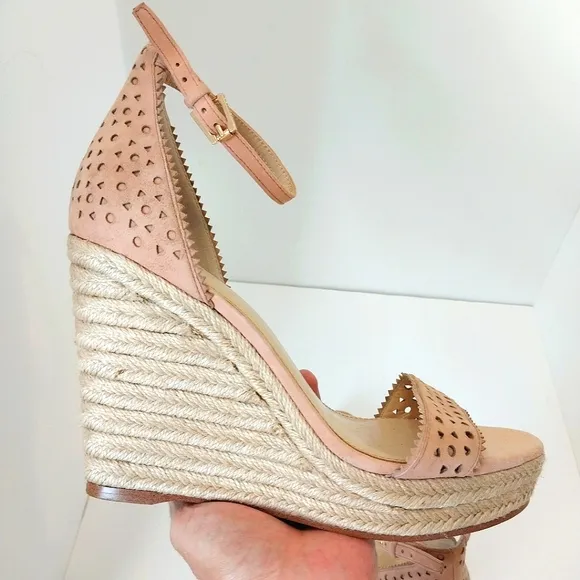 Botkier Jamie Leather Wedge Sandals NEW, Size‎ 10