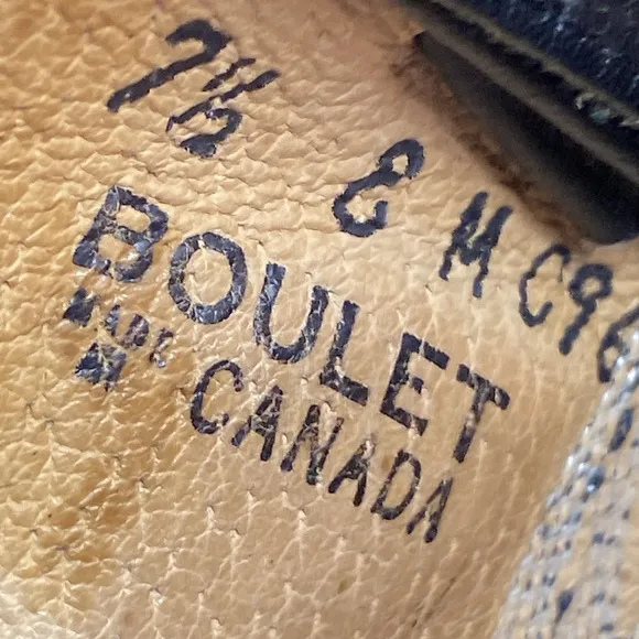 Boulet Men’s boots SZ 7.5