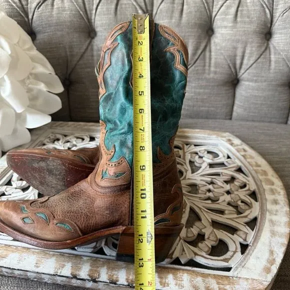 Boulet Western Cowboy Boots Women’s 6.5