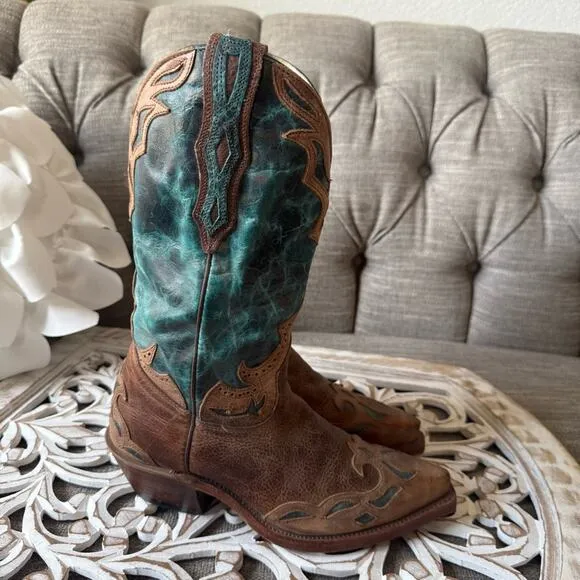 Boulet Western Cowboy Boots Women’s 6.5