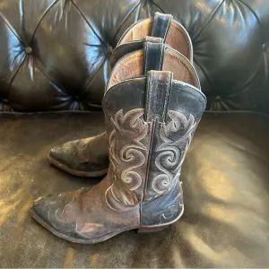 Boulet women’s cowboy boots brown size 6.5