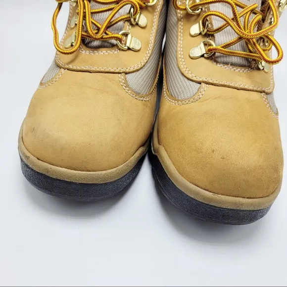 Boy’s Timberland Field Boots Wheat Nubuck