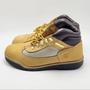 Boy’s Timberland Field Boots Wheat Nubuck
