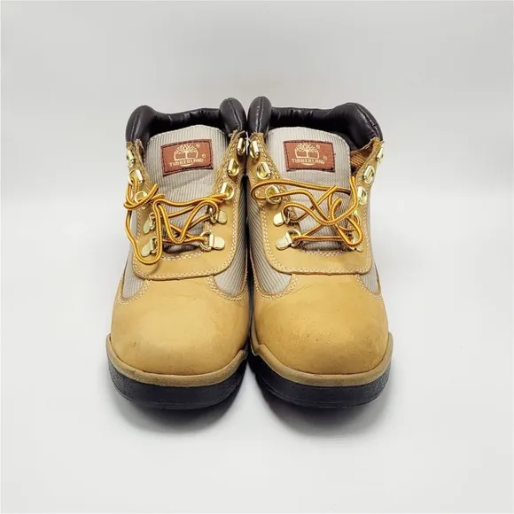 Boy’s Timberland Field Boots Wheat Nubuck