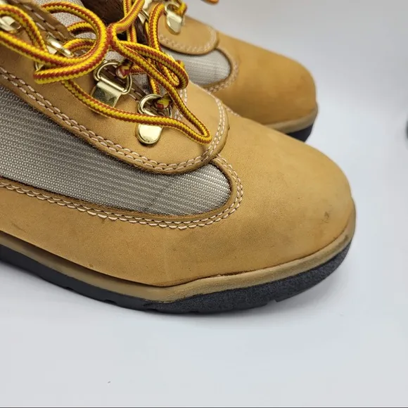 Boy’s Timberland Field Boots Wheat Nubuck