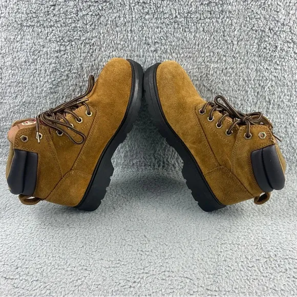 Brahma Bravo‎ Waterproof Steel Toe Work Boots Mens 8.5 Suede Genuine Leather