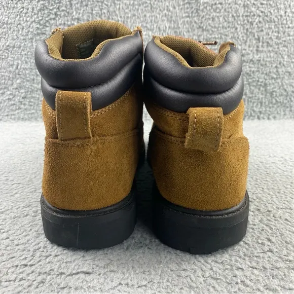 Brahma Bravo‎ Waterproof Steel Toe Work Boots Mens 8.5 Suede Genuine Leather