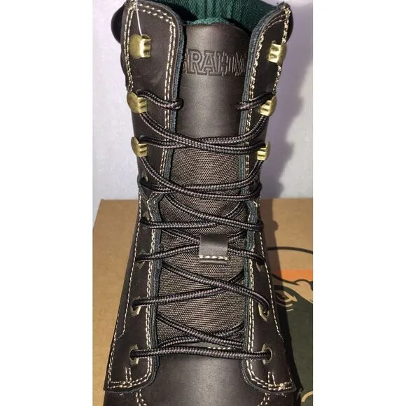 Brahma Men's Koa Brown 8&quot; Steel Toe Work Boots Size 8.5 New In The Box