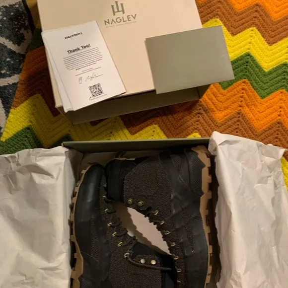 Brand new in box Naglev Combat Boots men’s size 9