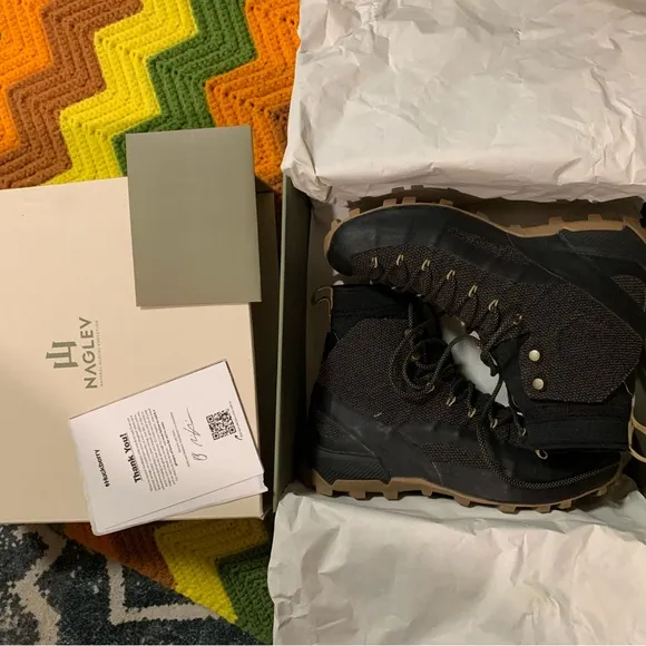 Brand new in box Naglev Combat Boots men’s size 9