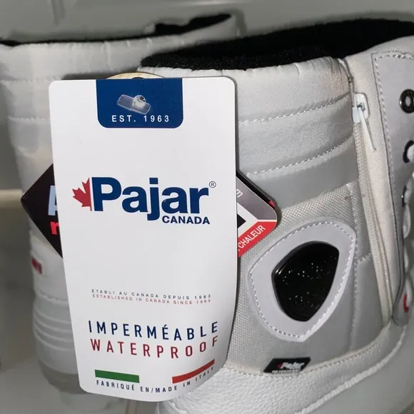 Brand New Pajar Canada white boots