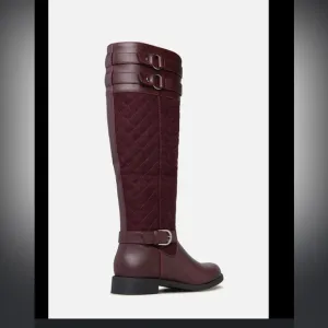 Brand new Shoe dazzle Cheyenne mixed material boots