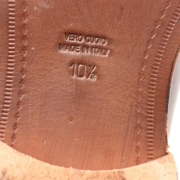 Brooks Brothers 1818 Men's Size 10.5 Brown Brown Leather Oxford Plain Toe Shoes