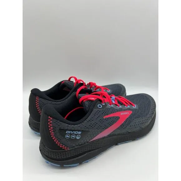 Brooks Divide 3 Women’s Pink Black Hiking Running Shoes 1203681B057 Size 12B🛒
