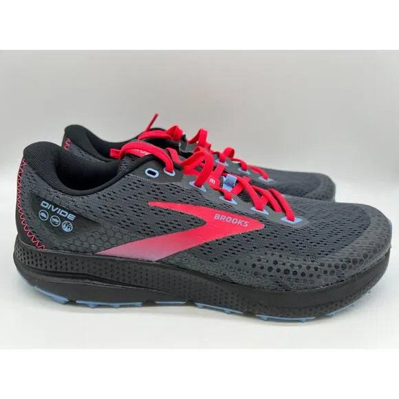 Brooks Divide 3 Women’s Pink Black Hiking Running Shoes 1203681B057 Size 12B🛒
