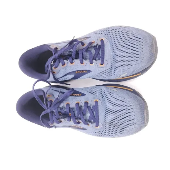 Brooks Ghost 15 Shoes Blue Sneakers Athletic Running Mens Size 12 D