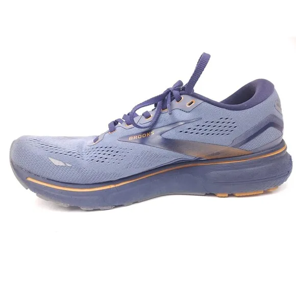 Brooks Ghost 15 Shoes Blue Sneakers Athletic Running Mens Size 12 D