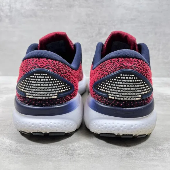 Brooks Ghost 16 Running Shoes - Women's Size 9 - Pink Blue