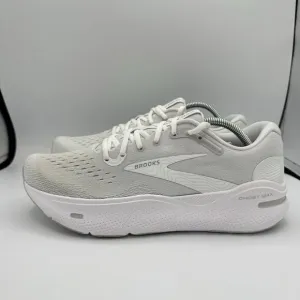 Brooks Ghost Max Size 10.5 D Support Running Shoes White Mens Training Jogging