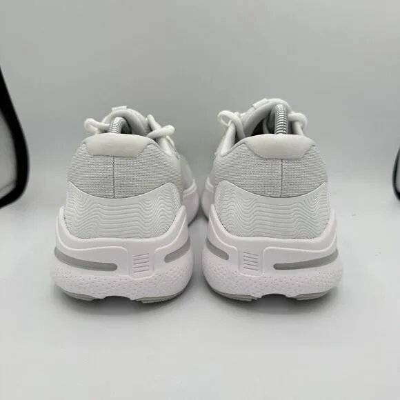 Brooks Ghost Max Size 10.5 D Support Running Shoes White Mens Training Jogging
