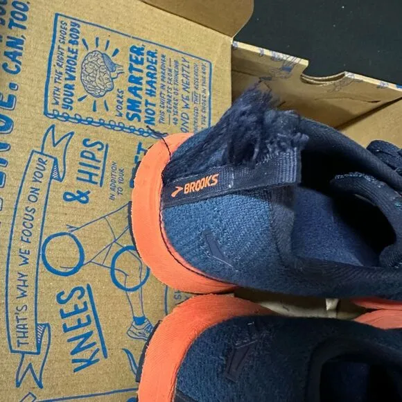 Brooks Revel 5 Training Shoes Sneakers Titan Peacoat Flame 8