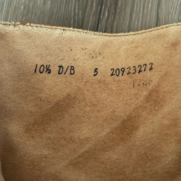 Brown Boots Men’s 10 1/2 D/B