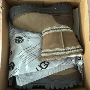 Brown UGG snow boots - size 10