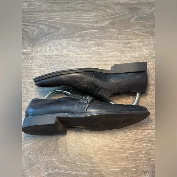 Bruno Magli Mens Black Loafers &amp; Slip Ons Penny Shoes Black Size 11