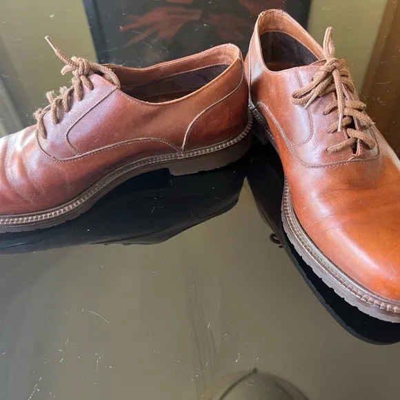 Bruno Magli Raniero Vintage Oxford Dress Shoes Timeless Style rare Waterproof 8M