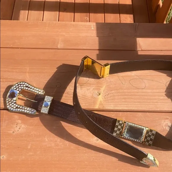 Bundle of Men’s Boots and Belt