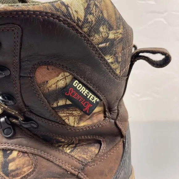 Cabela's Men's Gore-Tex Outdoor/Trail Hunting Boots Shoes‎ Size 8 Brown