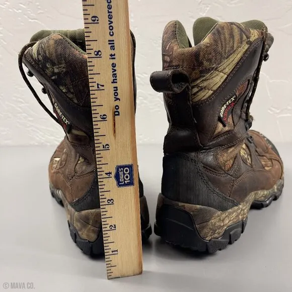 Cabela's Men's Gore-Tex Outdoor/Trail Hunting Boots Shoes‎ Size 8 Brown