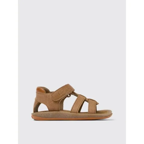 Camper Kids Casual Leather Shoes Nude Footwear