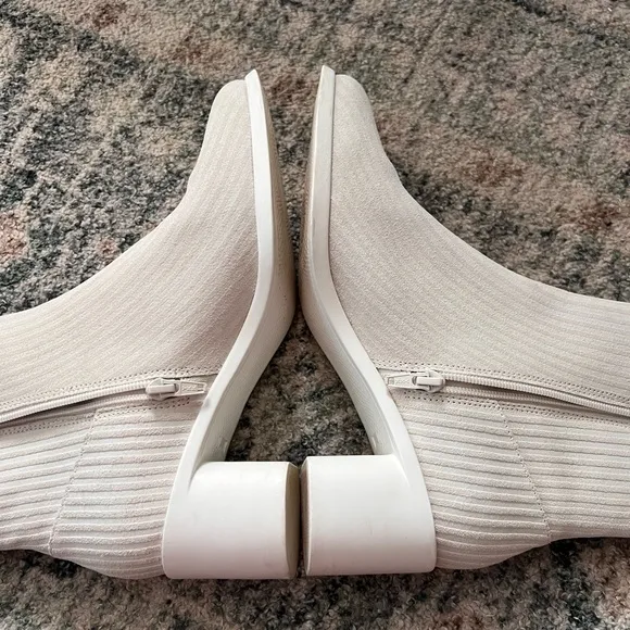 Camper Meda White Ankle Boots for Women