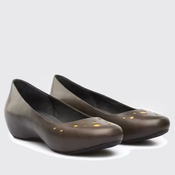 Camper Twins Polka Dot Cutout Hidden Wedge Shoes Women's Size 41/ US 10