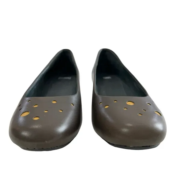 Camper Twins Polka Dot Cutout Hidden Wedge Shoes Women's Size 41/ US 10