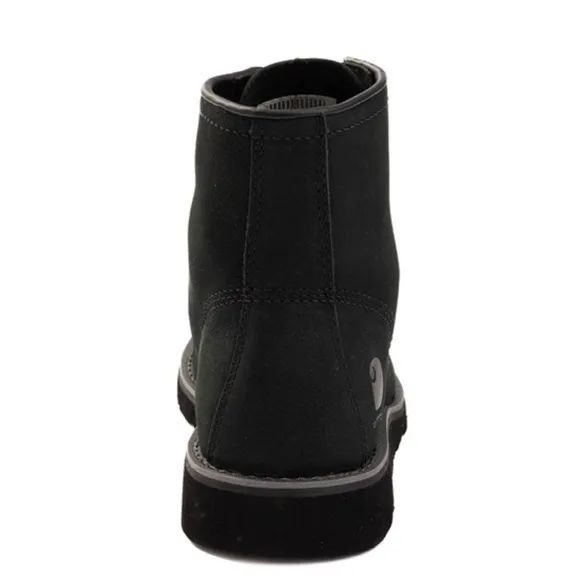 Carhartt 6” moc toe wedge boots black leather women’s size 8 NEW