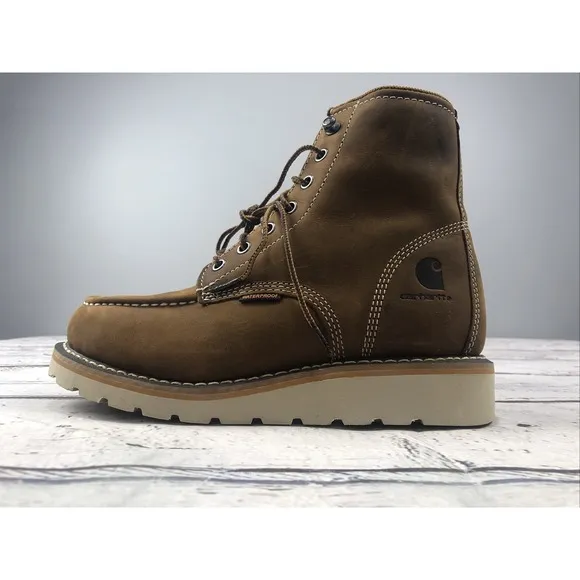 Carhartt Womens's Waterproof Wedge Boot FW6025-W Brand New Women 7M