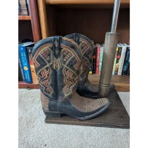 Centenario Mexico Men’s 28 US 9 Custom Mexican Western Cowboy Leather Boots