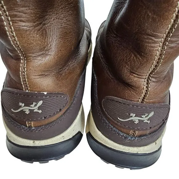Chaco Boots Women 8.5 Brown Leather Boots Winter Boots Waterpoof Boots Womens