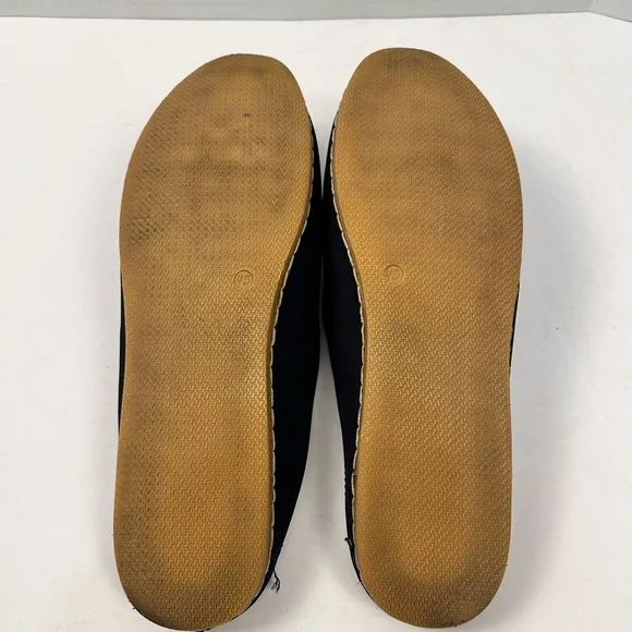 Charix Navy‎ Suede Nubuck Mule Shoes Sz 13-13.5