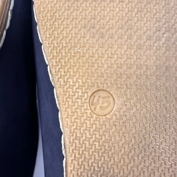 Charix Navy‎ Suede Nubuck Mule Shoes Sz 13-13.5