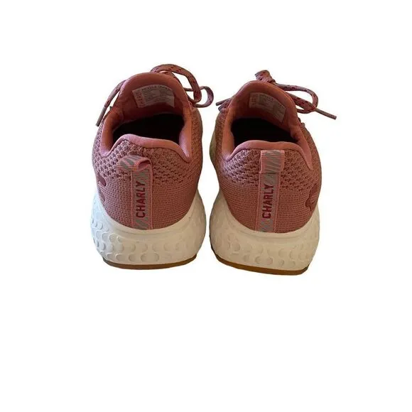 Charly Conquest Womens Pink Sneakers Athletic Running Shoes Size 8.5
