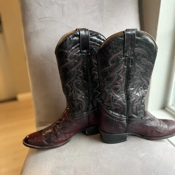 Circle G men’s boots, western cowboy exotic