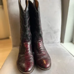 Circle G men’s boots, western cowboy exotic