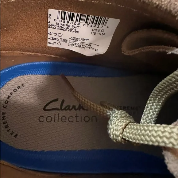 Clarks wallabee Shacre boots