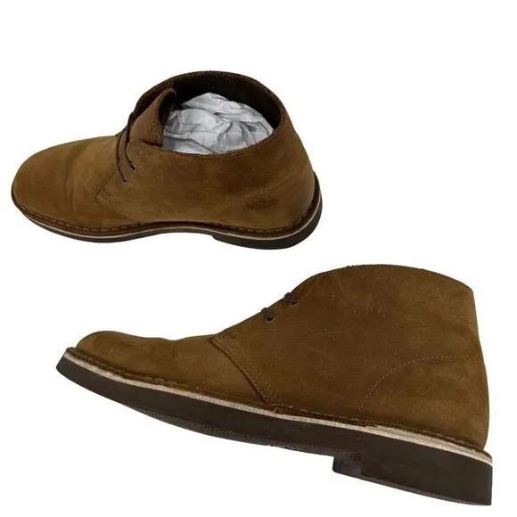 Clark’s Brown Nubuck Leather Chu￼kka Boots Men’s Size 7