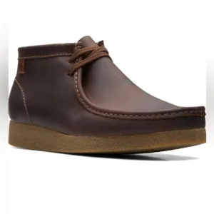 Clarks Shacre 59436 Men's Brown Leather Casual Ankle Chukka Boots B70