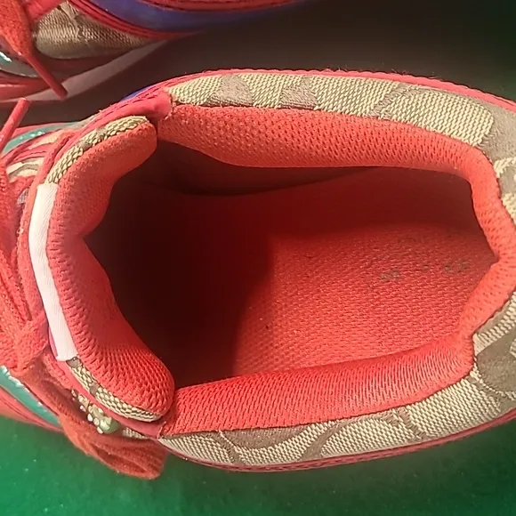 Coach Multicolored Sneakers Size 9 Medium