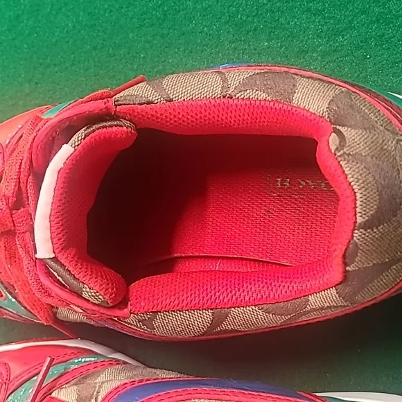 Coach Multicolored Sneakers Size 9 Medium